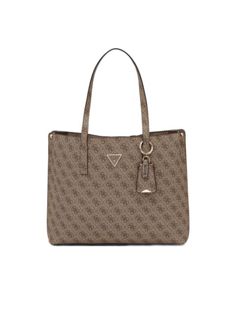 GUESS USA Meridian II Girlfriend monogram-pattern tote bag