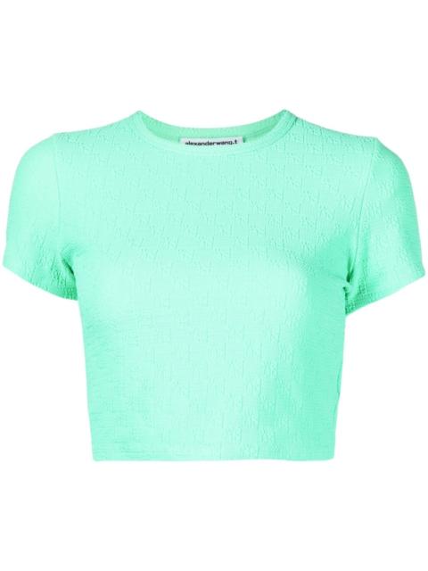 Alexander Wang embossed-logo baby T-shirt