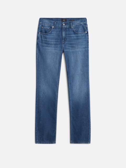 7 For All Mankind THE STRAIGHT in Silk Denim
