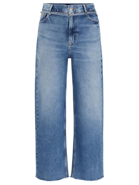 BOSS BLUE JEANS WITH BELT DETAIL