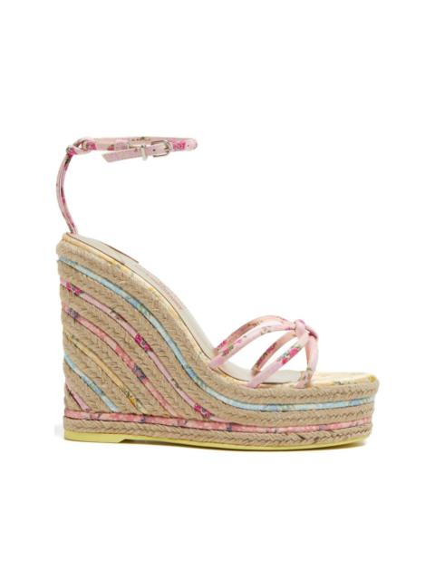 SOPHIA WEBSTER x Love Shack Fancy 140mm Alina sandals