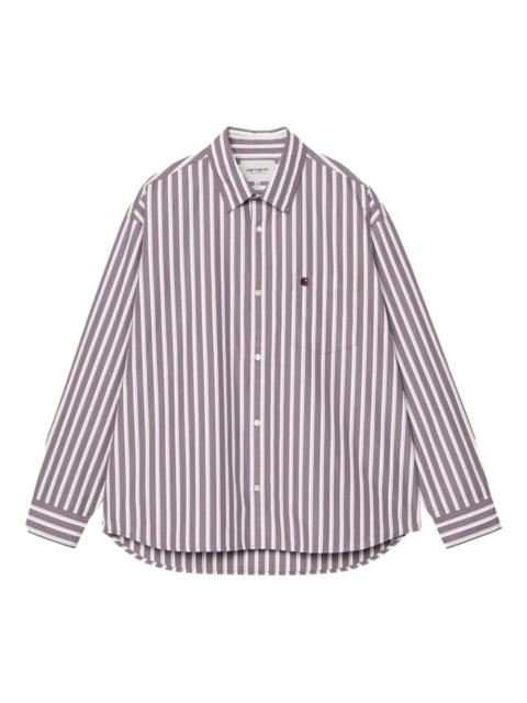 Carhartt Malden striped-pattern shirt