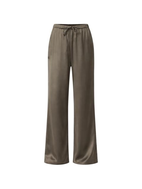 Reformation Olina silk trousers