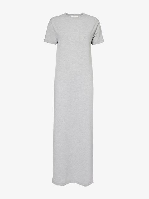 The Frankie Shop Maya stretch-cotton maxi T-shirt dress