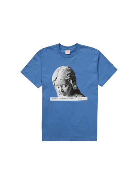Supreme 최다 어디 티 'Dusty Light Royal 이름 *