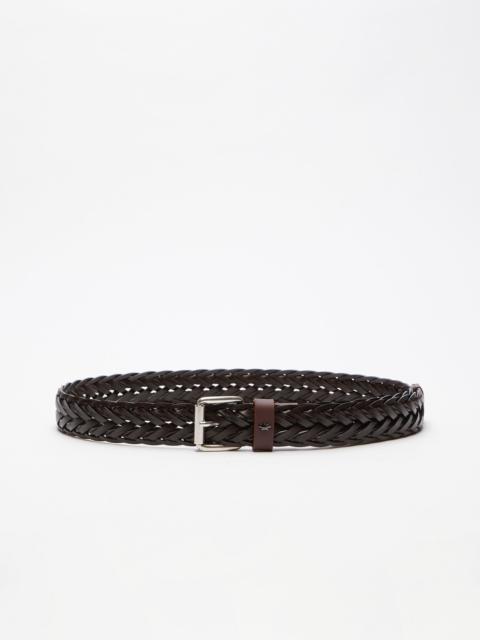 Max Mara ASSIRO Braided leather belt
