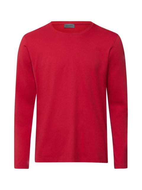 HANRO Living Shirts Cotton Crew Neck Top
