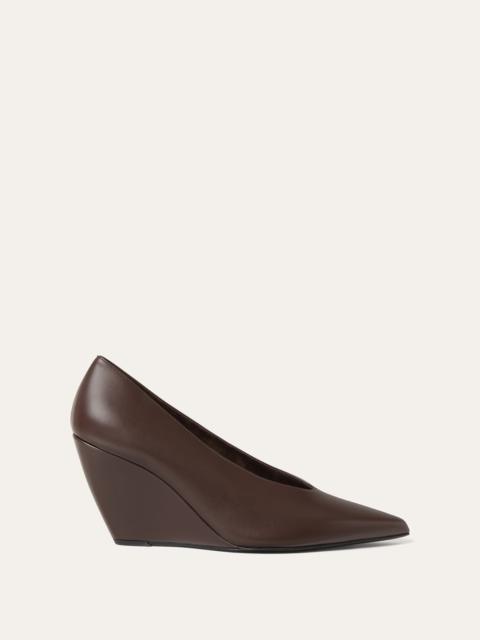 Loro Piana Viola High Wedge Pump