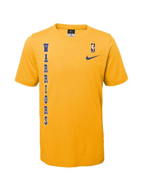 Nike NBA GSW Hardwood Classics Performance T-Shirt GS "Yellow" 9Z2B7BAWK WAR