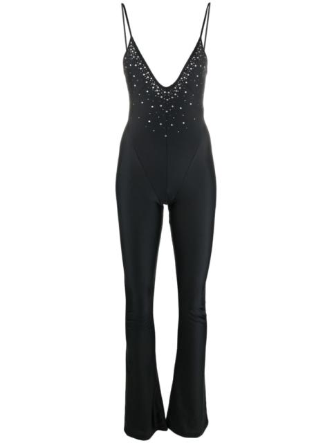 Alessandra Rich crystal-embellished jumpsuit