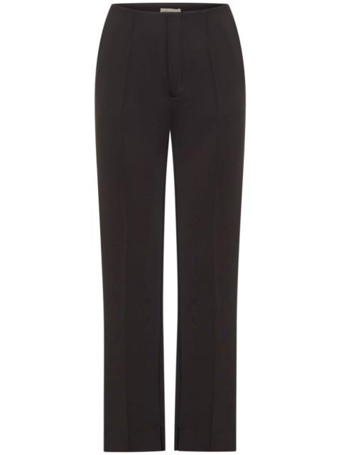 NICHOLAS Lillianna straight-leg pleated trousers