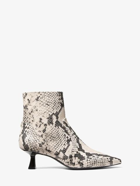 MICHAEL KORS Amali Snake Embossed Boot