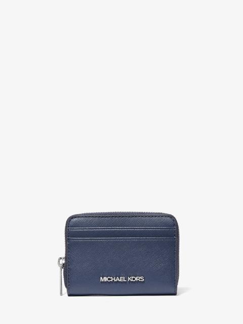 MICHAEL KORS Jet Set Travel Medium Saffiano Leather Wallet