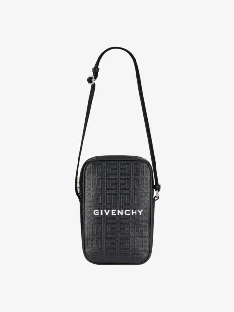 Givenchy G-ESSENTIALS SMARTPHONE POUCH IN 4G COATED CANVAS