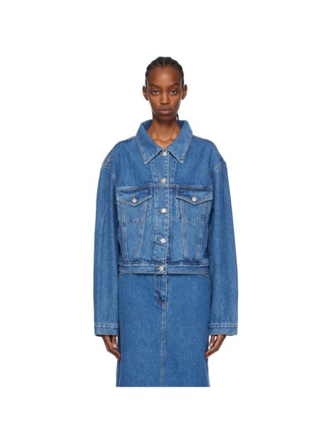 MAGDA BUTRYM Blue Classic Denim Jacket