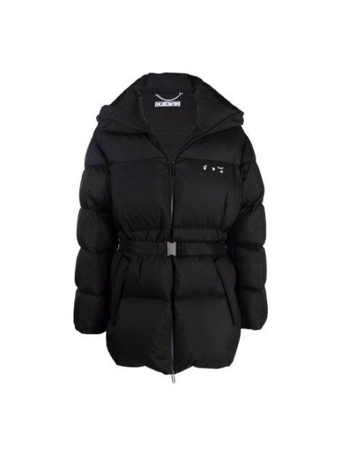 Off-White Puffer Down Jacket 'Black' OMED029F21FAB0011001
