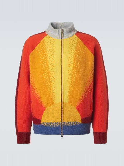 God’s True Cashmere Radiant Sun cashmere zip-up sweater
