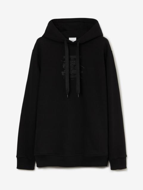 Burberry Embroidered Monogram EKD Cotton Hoodie