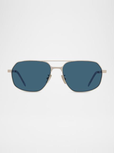 Givenchy GV One Metal Aviator Sunglasses