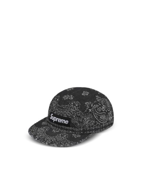 Supreme bandana-jacquard denim cap