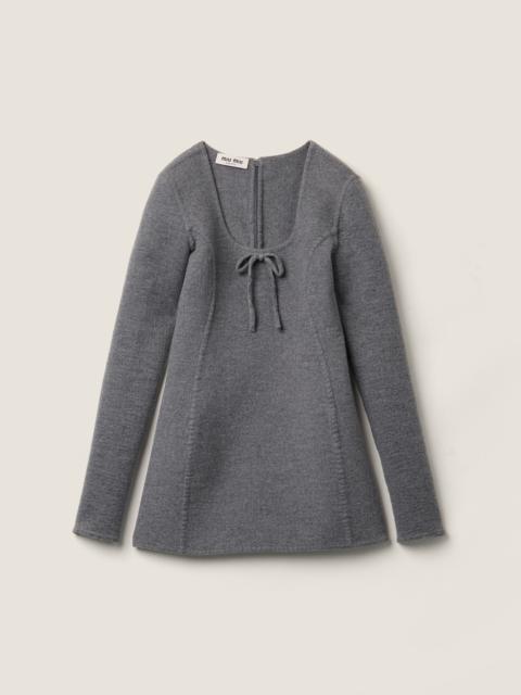 Miu Miu Double wool dress