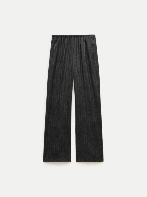 J.CREW Cosmo pant in pinstriped Italian wool blend