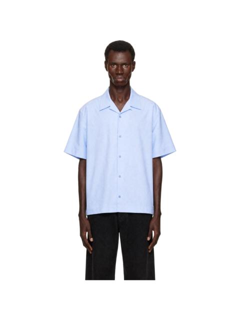 Givenchy Blue Bowling Shirt