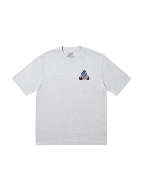 PALACE Palace Ripped T-Shirt Grey Marl