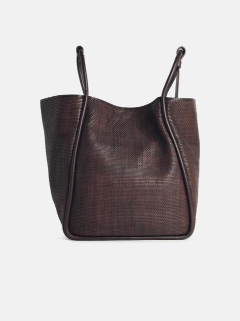 DRAGON DIFFUSION 'ANA' DARK BROWN LEATHER BAG