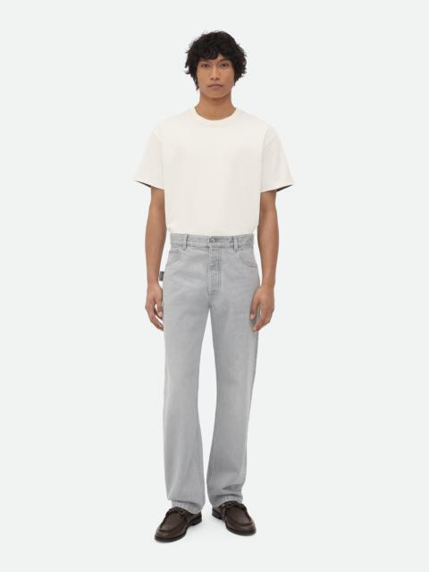 Bottega Veneta Light Grey Washed Denim