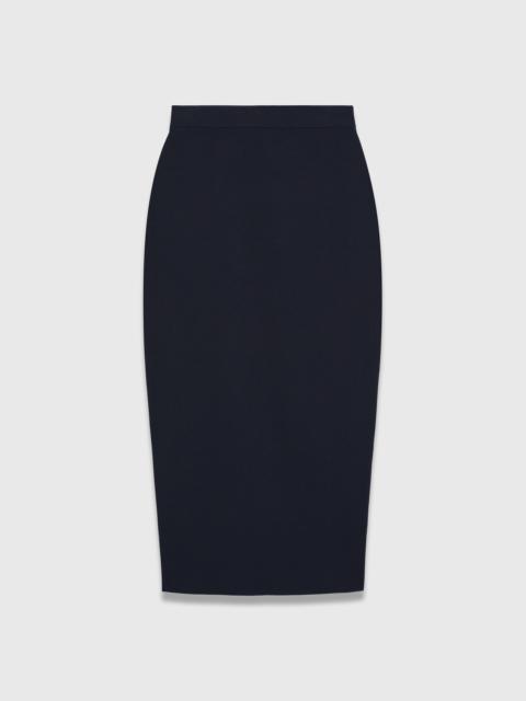 THE FOLD Sculpt Knit Santon Skirt