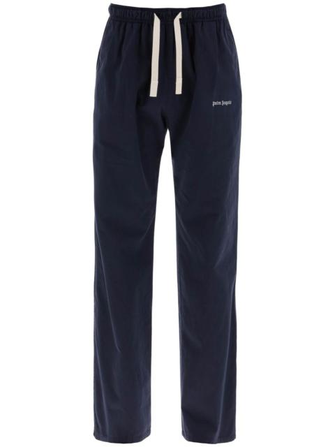 COTTON GABARDINE TRAVEL JOGGERS