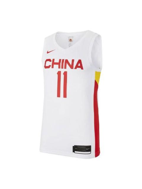 Nike Nike 중국 팀 농구 저지 'Yi Jianlian 11' CZ4255-101