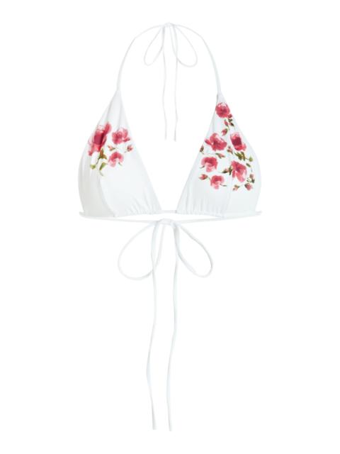 MAGDA BUTRYM Floral Bikini Top print