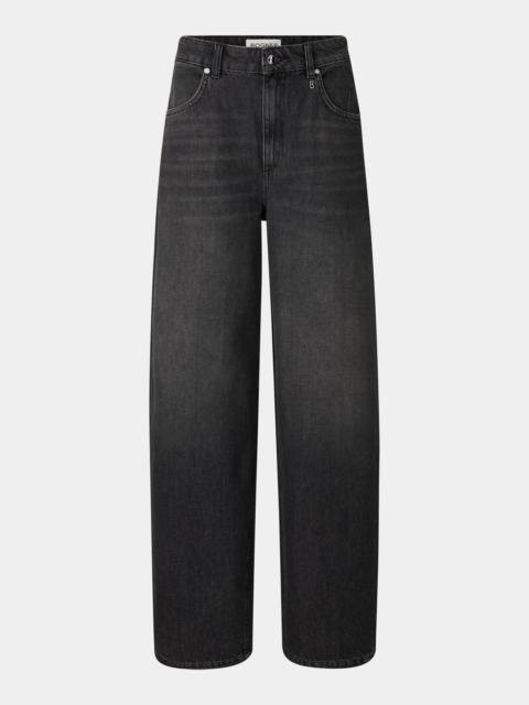 BOGNER Barrel fit jeans Bina in Dark gray