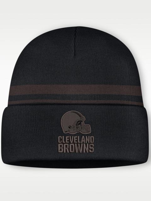 Nike Cleveland Browns Primetime Utility Men's Nike NFL Cuffed Beanie