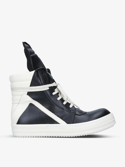 Rick Owens Geobasket leather high-top trainers