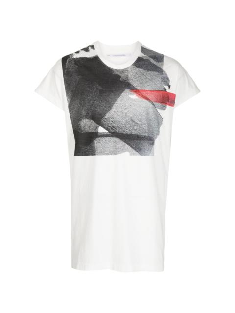 graphic-print cotton T-shirt