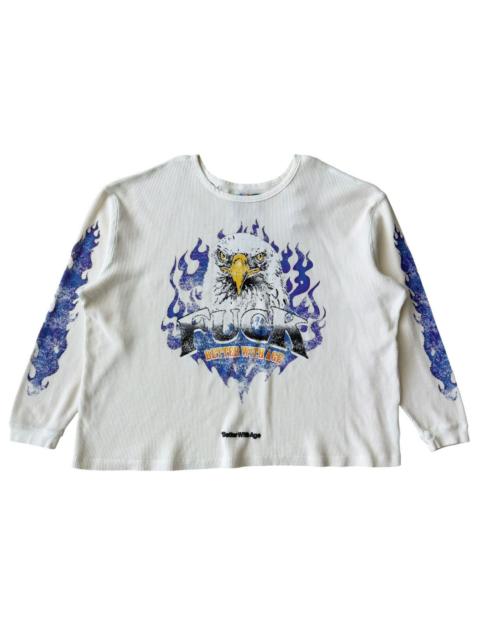 *Better With Age Better With Age 'Eagle-Print' Long-Sleeve Tee (Ivory)
