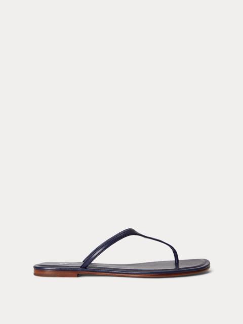 Polo Ralph Lauren Polo Play Leather Thong Sandal