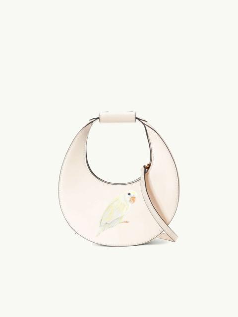 STAUD STAUD CUSTOM MINI MOON BAG | CREAM