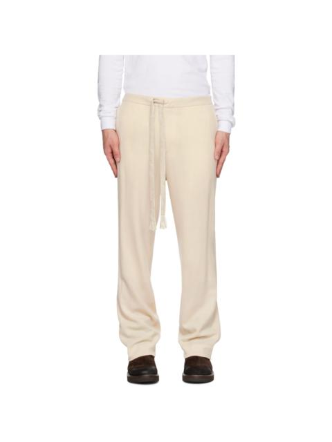 Off-White Viyella Easy Trousers