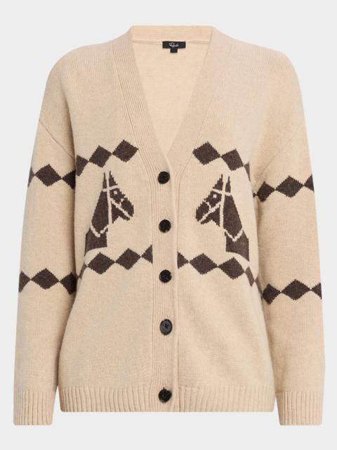 Rails Jona Geometric Horse Cardigan