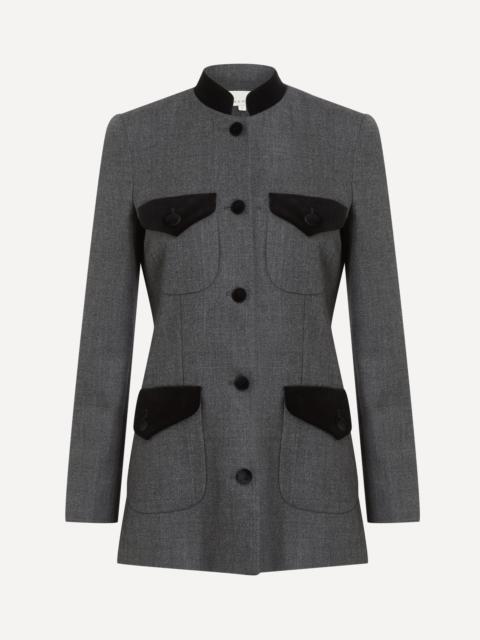 Raja Signature Grey Wool Jacket