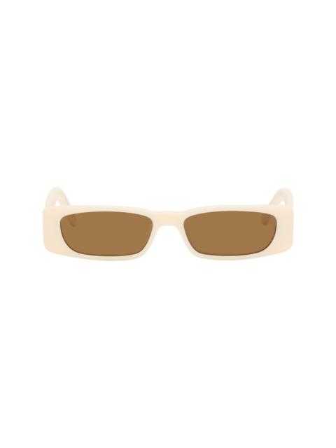 SAINT LAURENT Off-White SL 942 Sunglasses