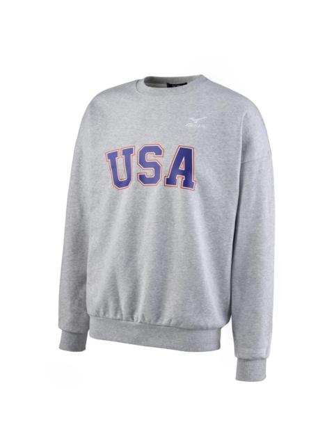 Mizuno Mizuno Limited Edition USA Varsity Crew Neck Sweatshirt