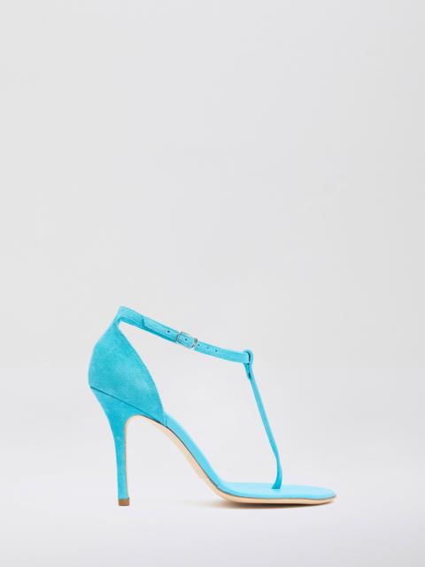 CHRISTOPHER ESBER Billi T Bar Suede Sandal
