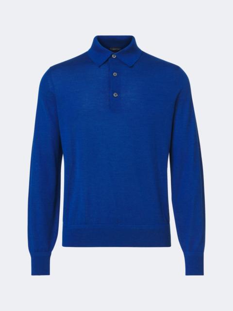 TOM FORD Cashmere and silk polo sweater