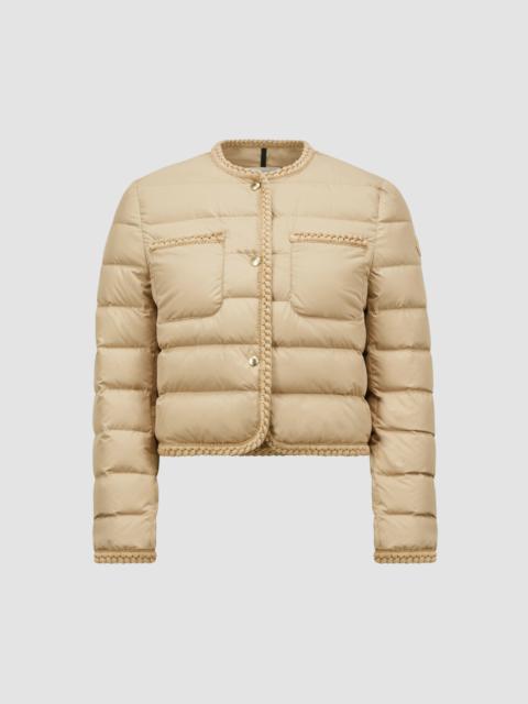 Moncler Gencay Braided Trim Short Down Jacket