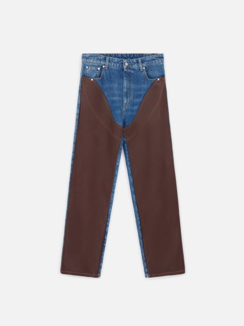 Chaps High-Rise Straight Leg Jeans